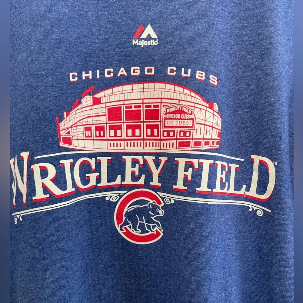 Chicago Cubs MLB Majestic Wrigley Field Magic Moments T shirt size Medium Men’s - Picture 3 of 7